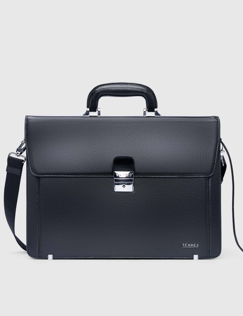 Eterno Laptop Bag, Black, large, image 2