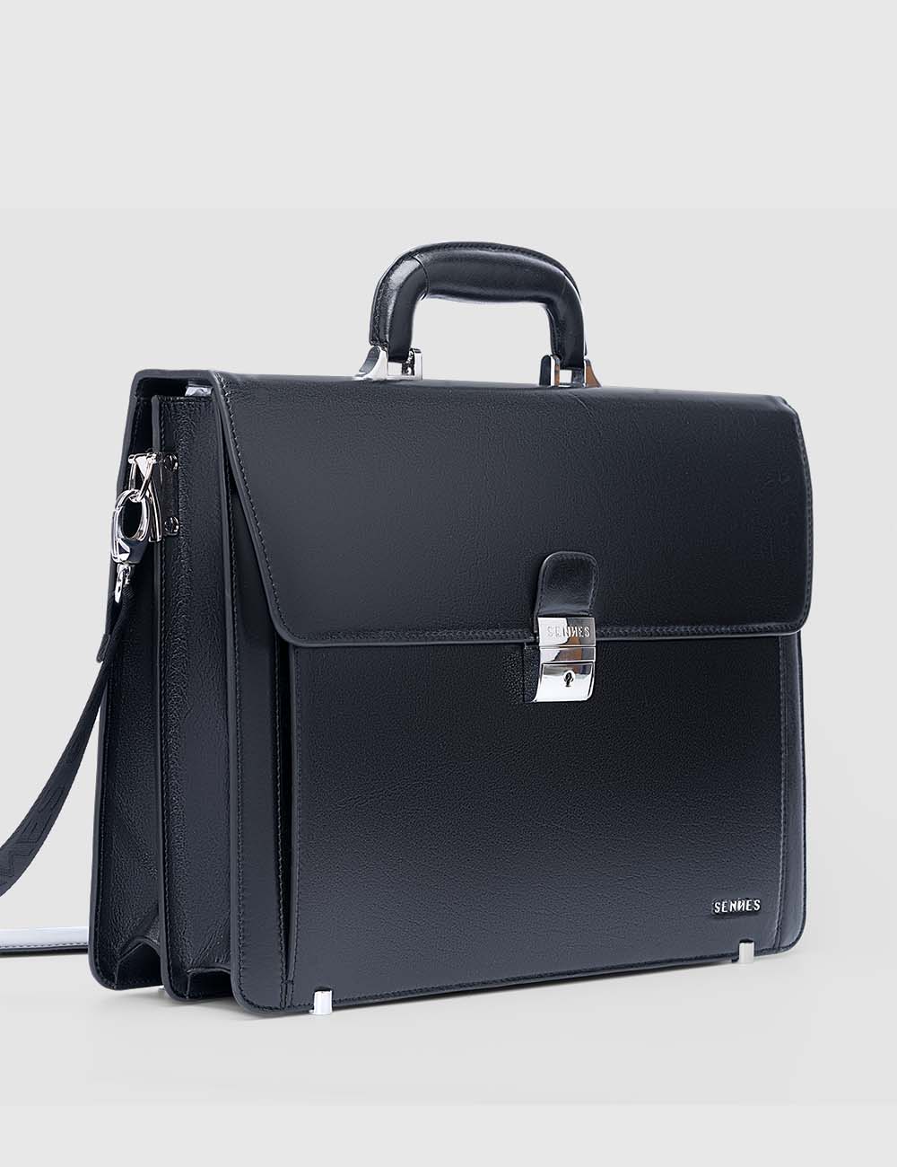 Eterno Laptop Bag, Black, large, image 7