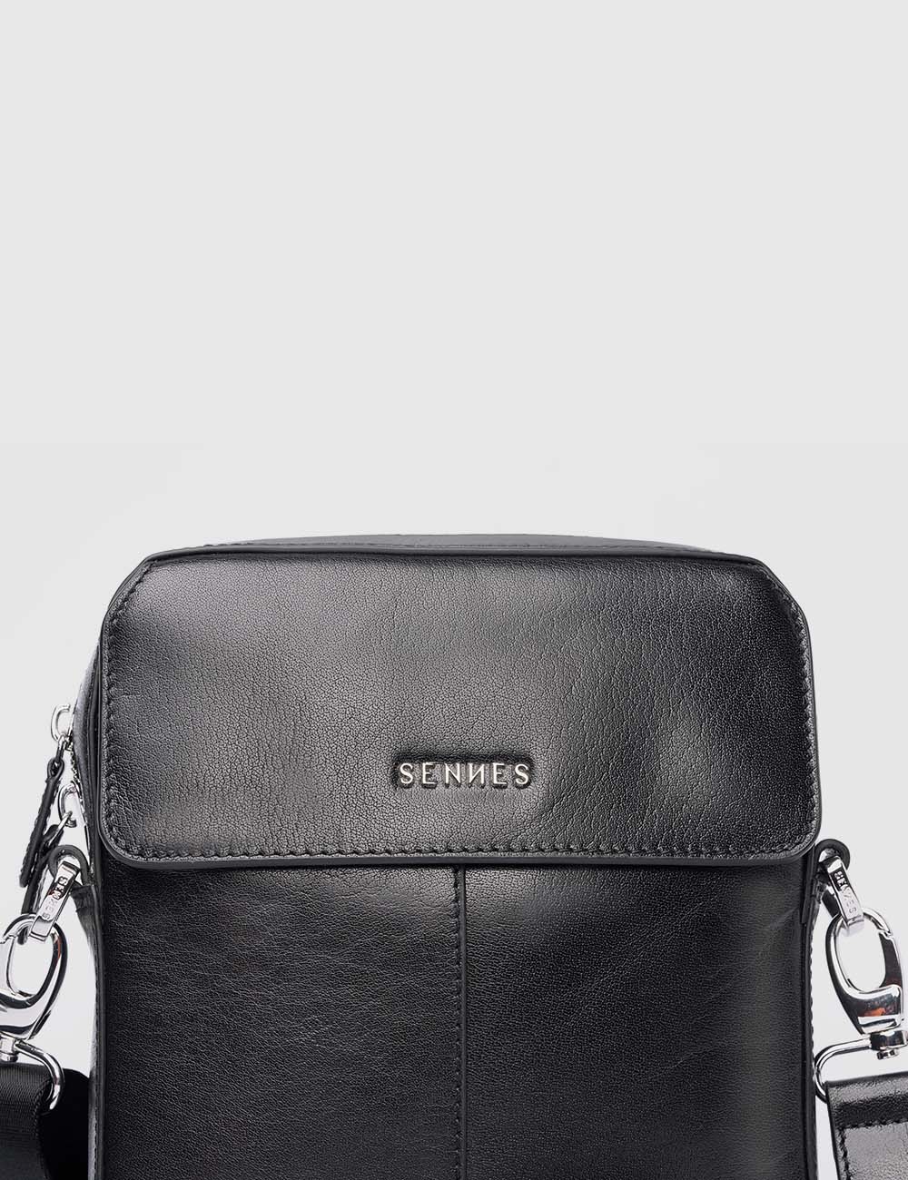 Virtuoso Messenger Bag, Black, large, image 6