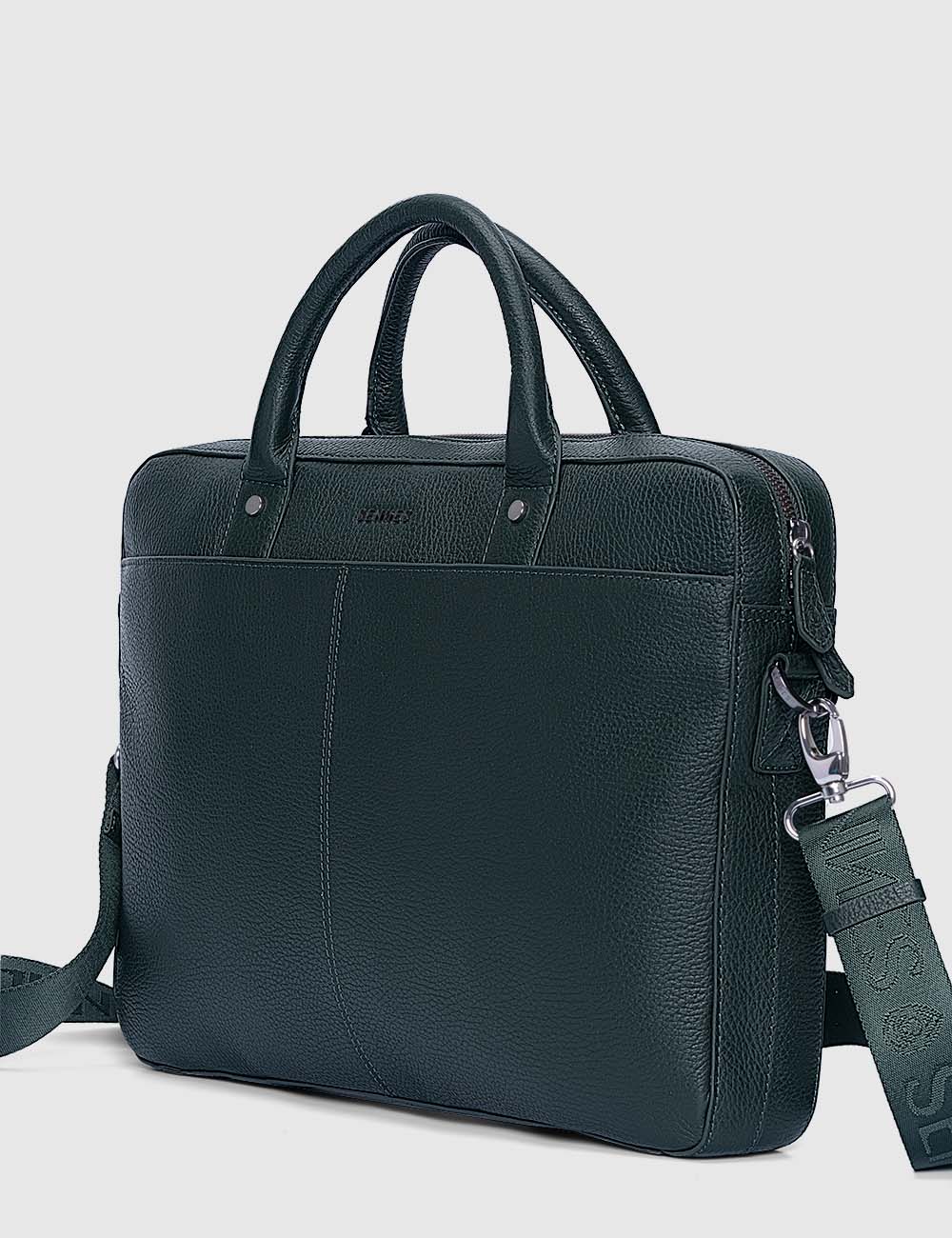 Signorile Laptop Bag, Green, large, image 2