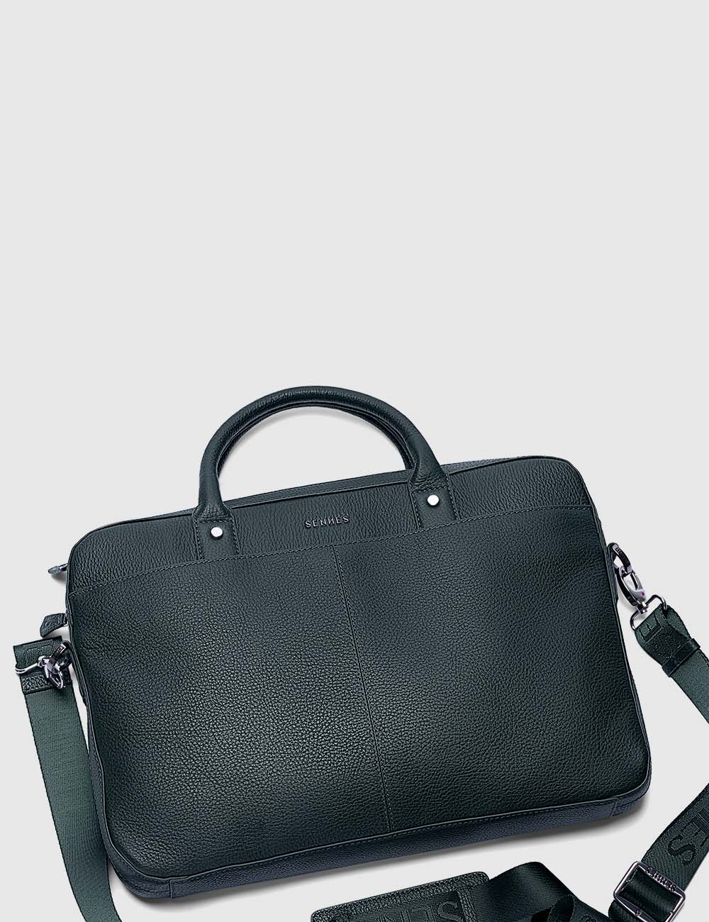 Signorile Laptop Bag, Green, large, image 9