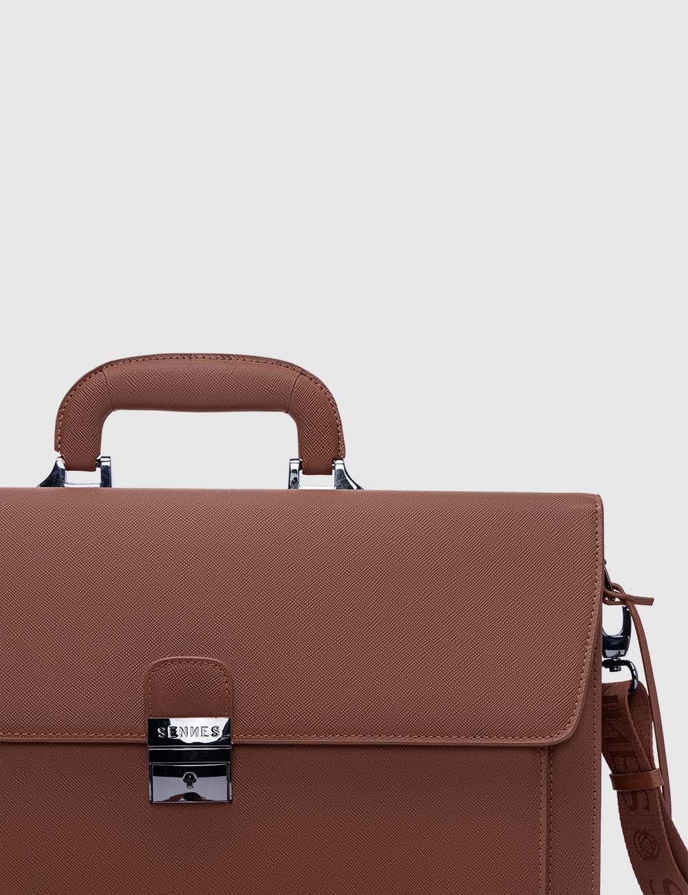 Eterno Laptop Bag, Cognac, large, image 8