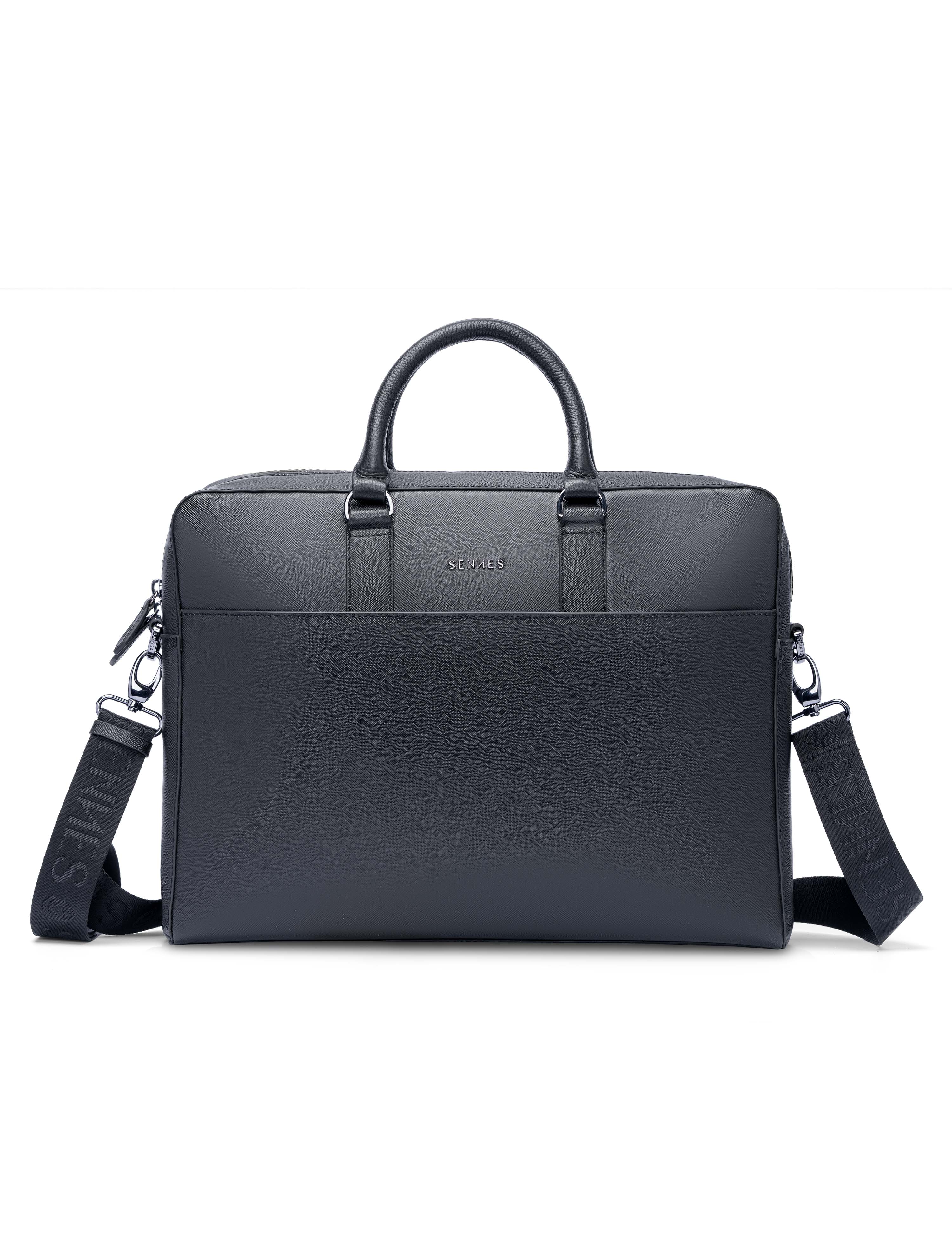 Magnifico Laptop Bag, Black, large, image 13