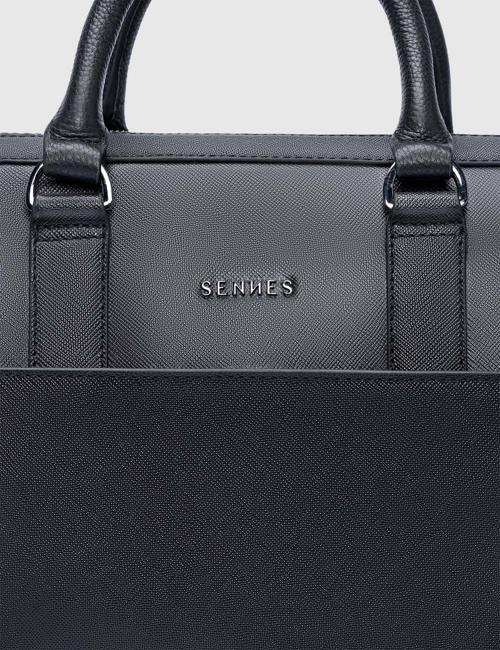 Magnifico Laptop Bag, Black, large, image 9