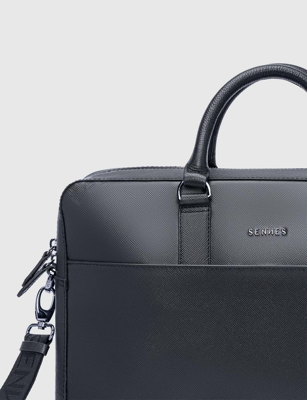 Magnifico Laptop Bag, Black, large, image 10