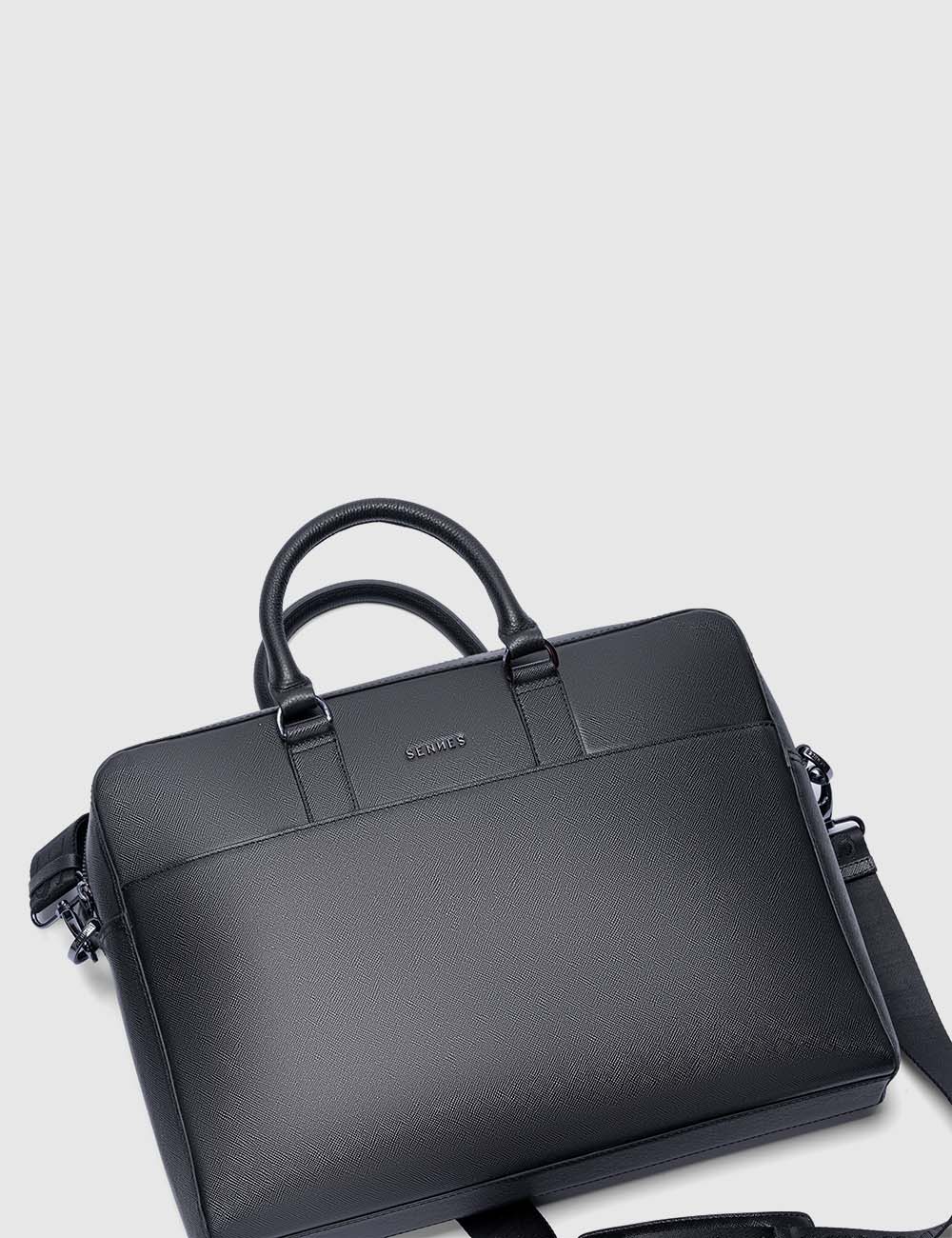 Magnifico Laptop Bag, Black, large, image 11