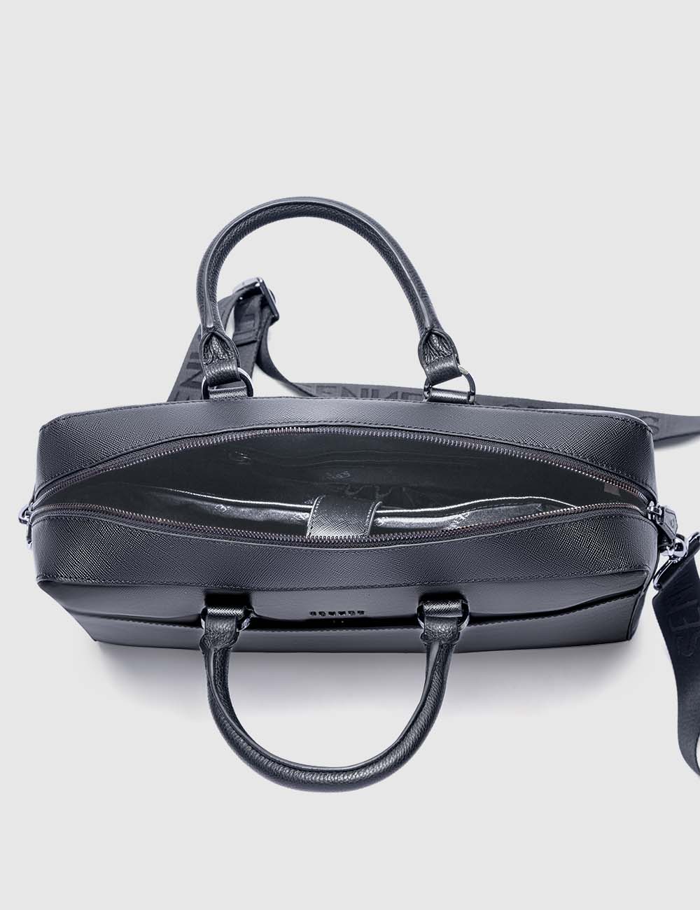 Magnifico Laptop Bag, Black, large, image 12