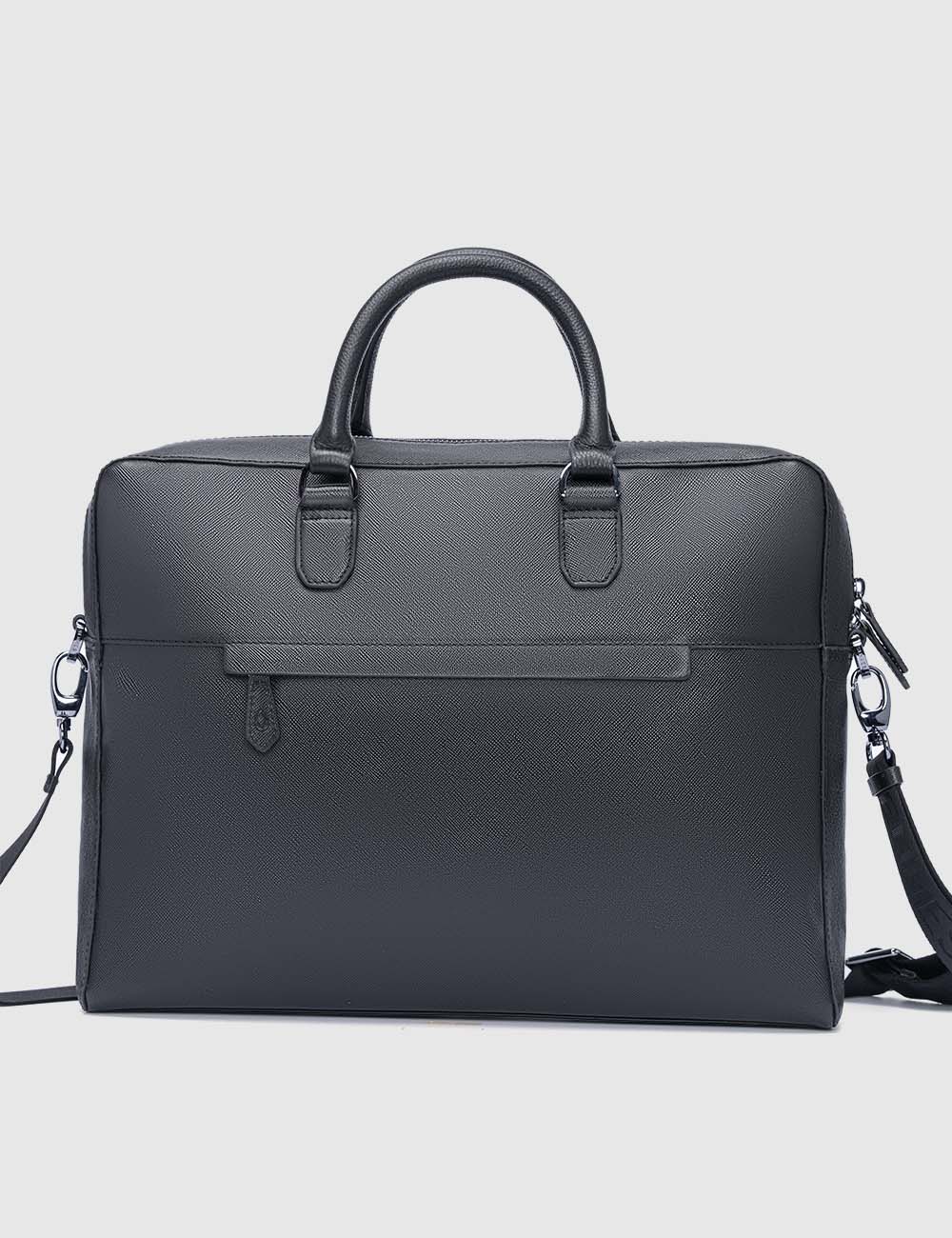 Magnifico Laptop Bag, Black, large, image 5