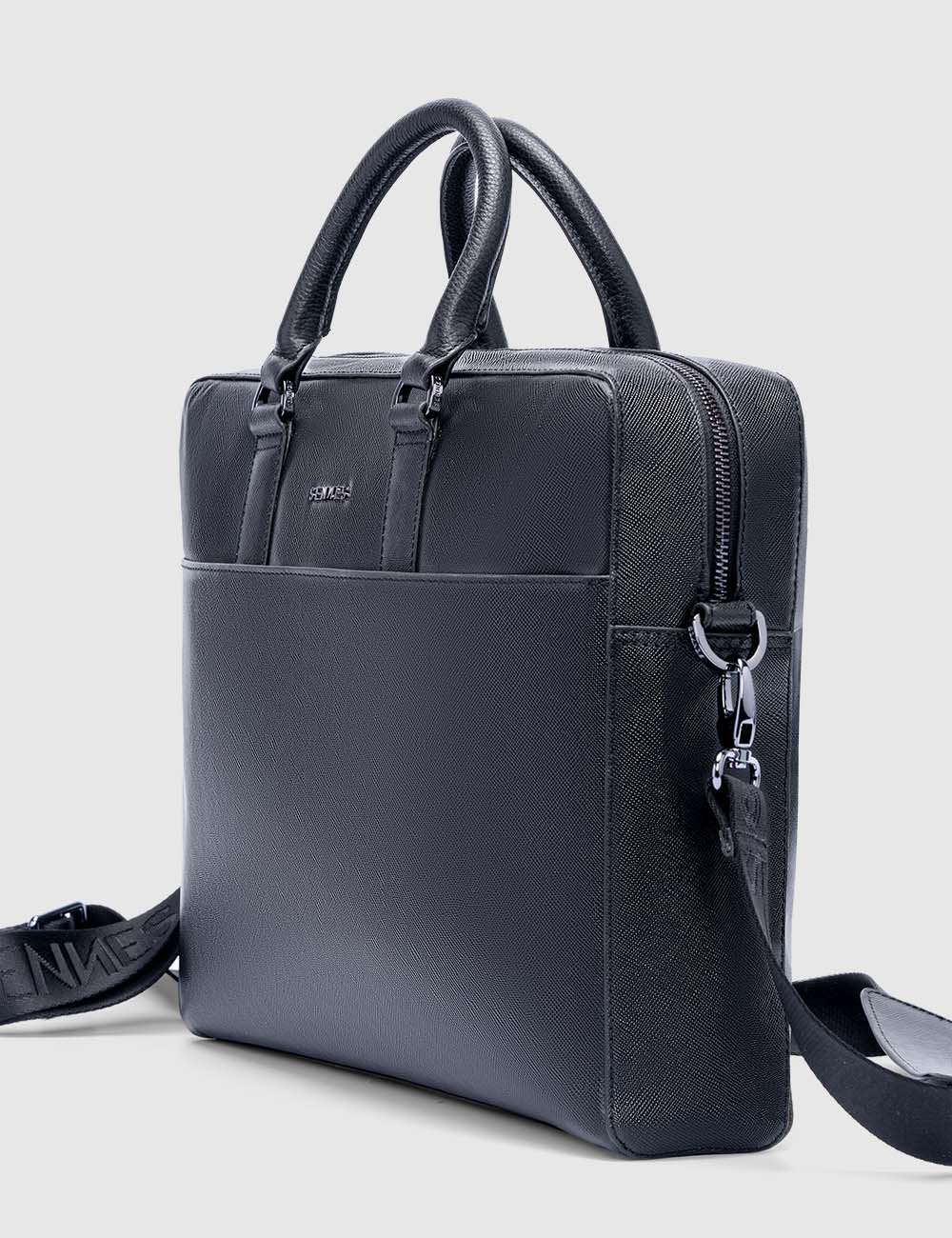 Magnifico Laptop Bag, Black, large, image 8