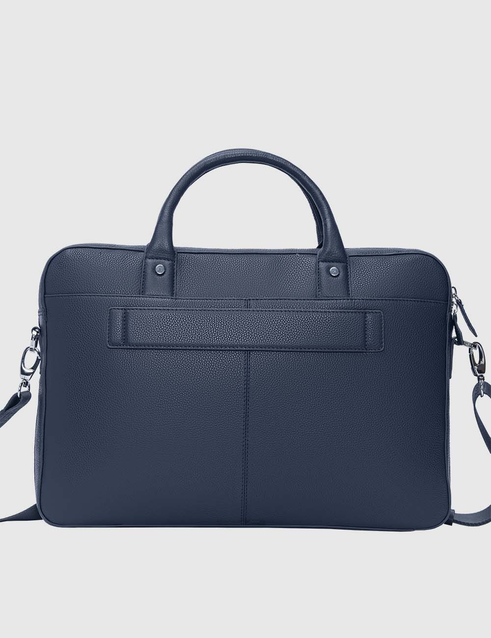 Signorile Laptop Bag, Navy, large, image 6