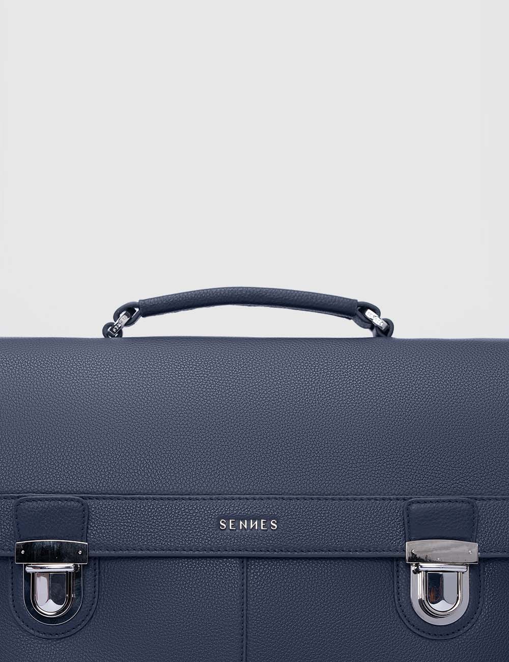 Maschile Laptop Bag, Navy, large, image 10
