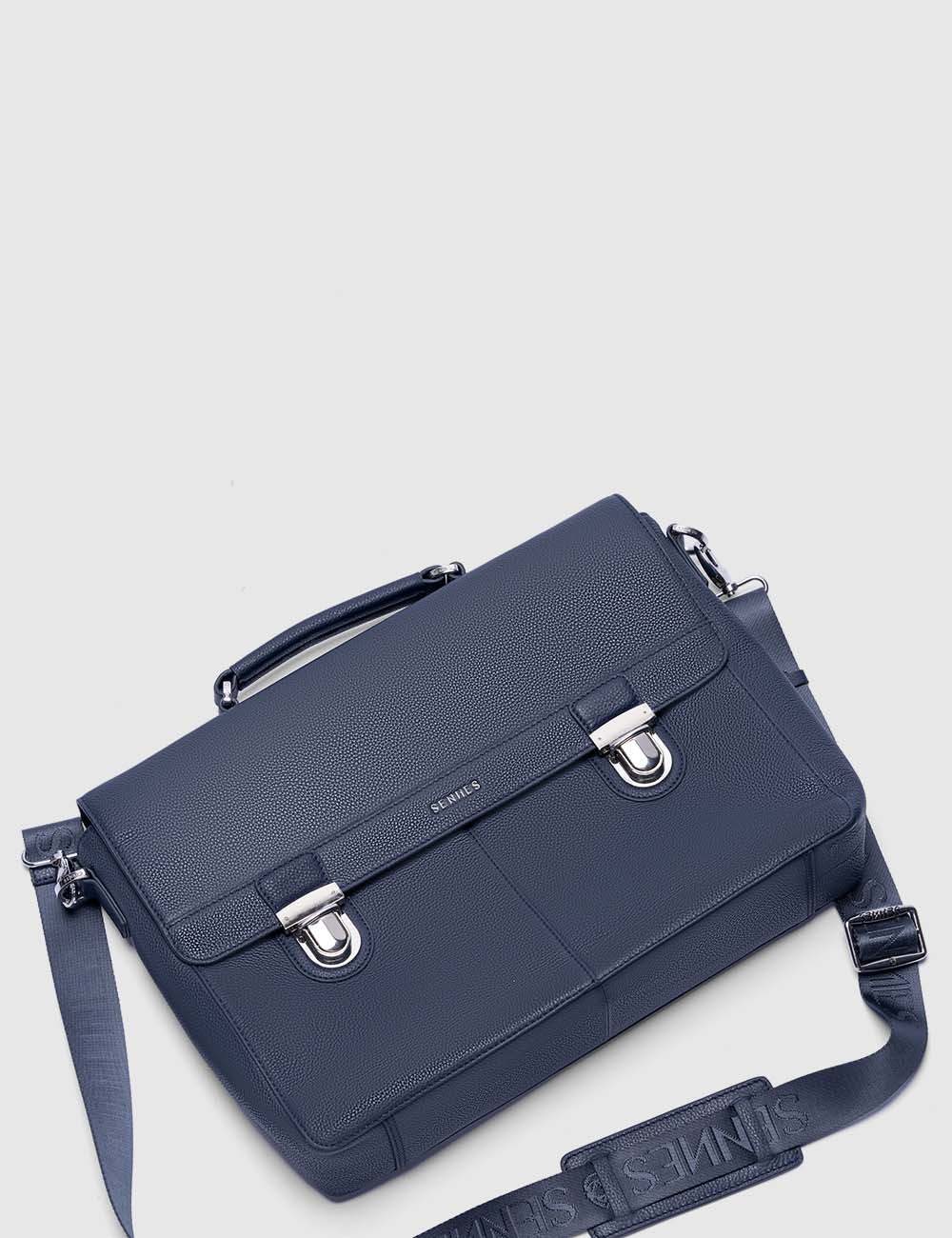 Maschile Laptop Bag, Navy, large, image 12