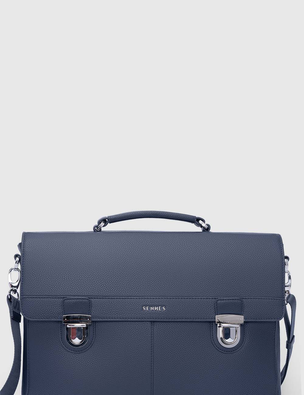 Maschile Laptop Bag, Navy, large, image 9