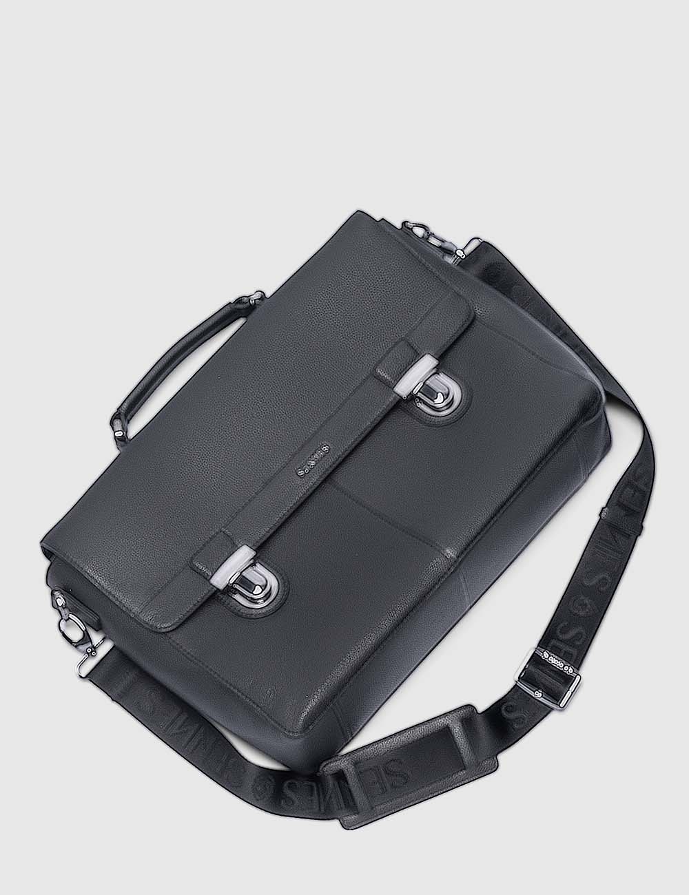 Maschile Laptop Bag, Black, large, image 7