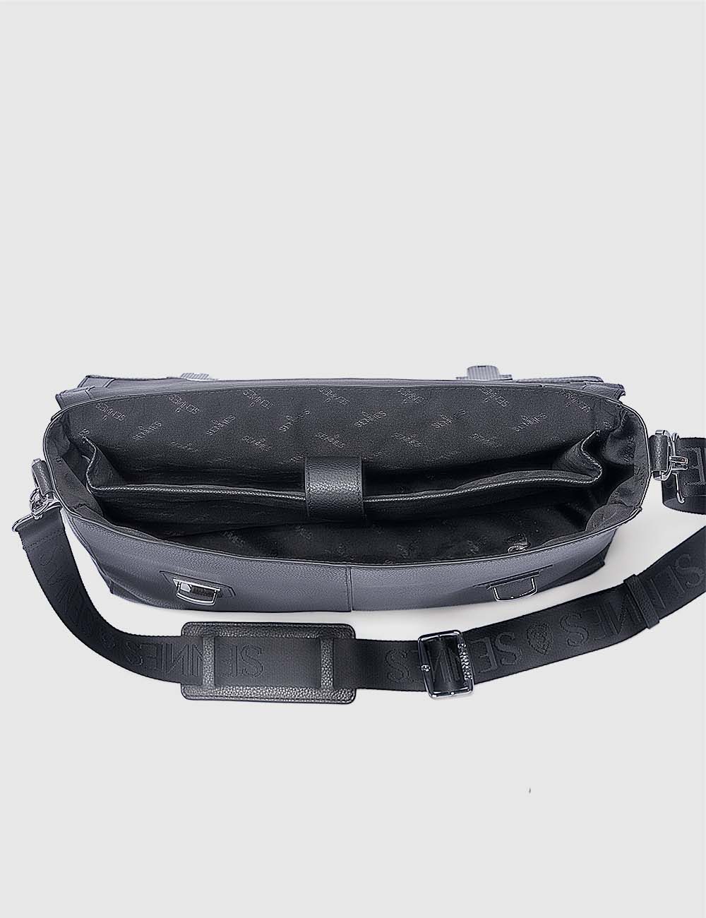 Maschile Laptop Bag, Black, large, image 9