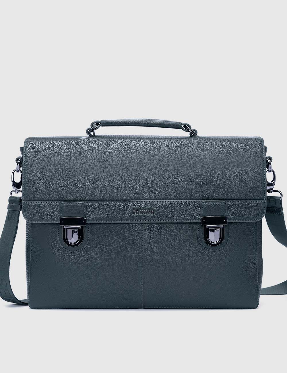 Maschile Laptop Bag, Green, large, image 1