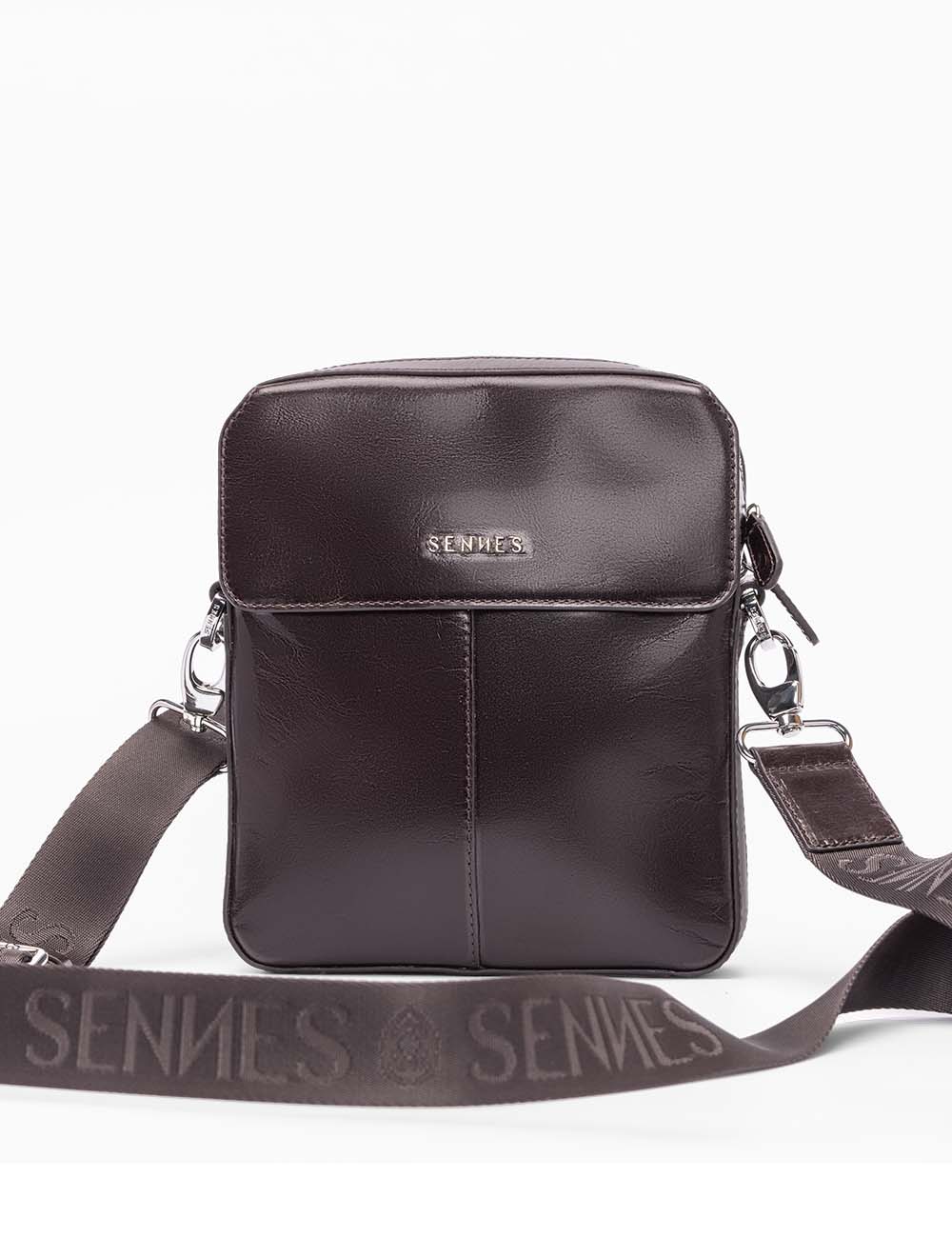 Virtuoso Messenger Bag, Brooklyn Brown, large, image 8