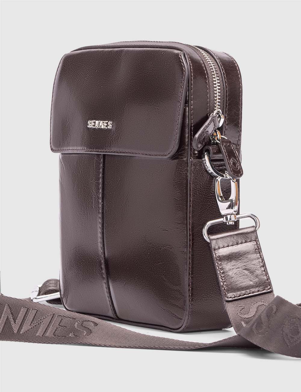 Virtuoso Messenger Bag, Brooklyn Brown, large, image 4