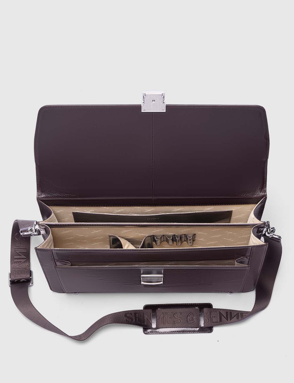 Eterno Laptop Bag, Brooklyn Brown, large, image 10