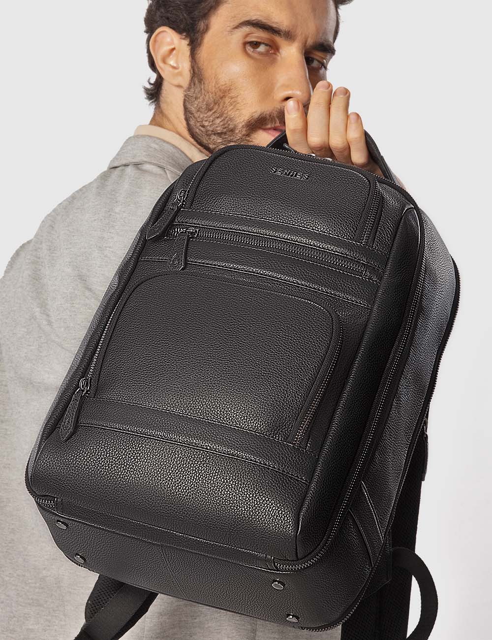 Carismatico Backpack, Black, large, image 5