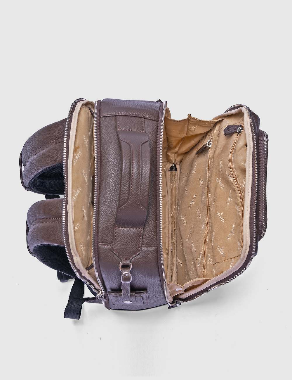 Carismatico Backpack, Dark Brown, large, image 9