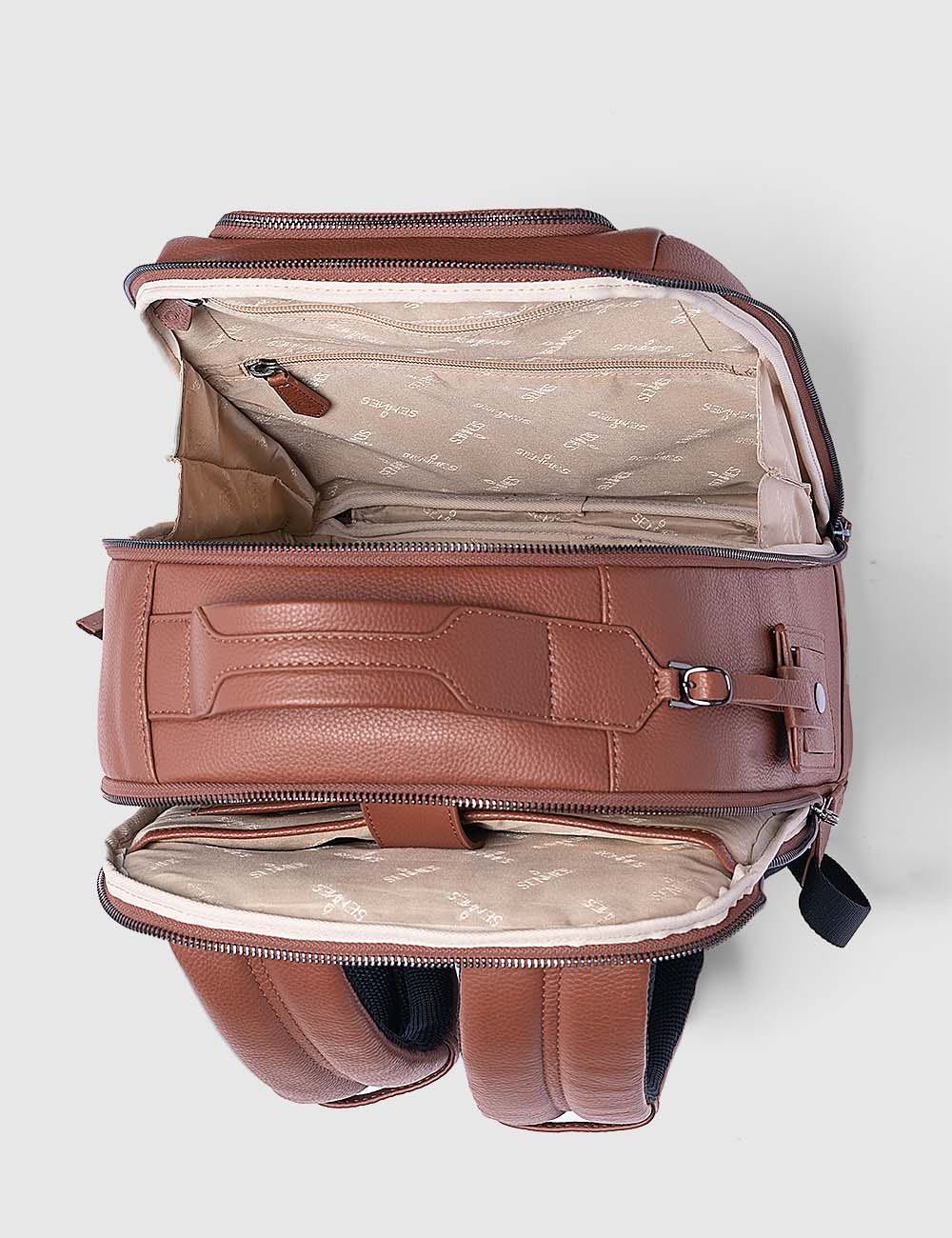 Carismatico Backpack, Cognac, large, image 10