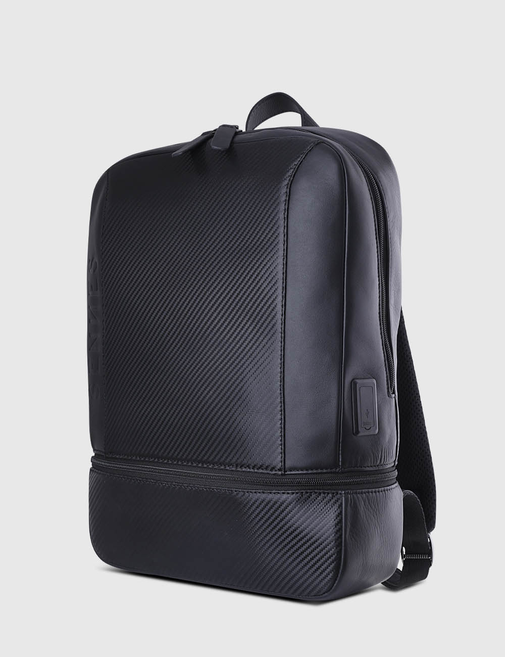 Emilio Backpack, Black, large, image 3