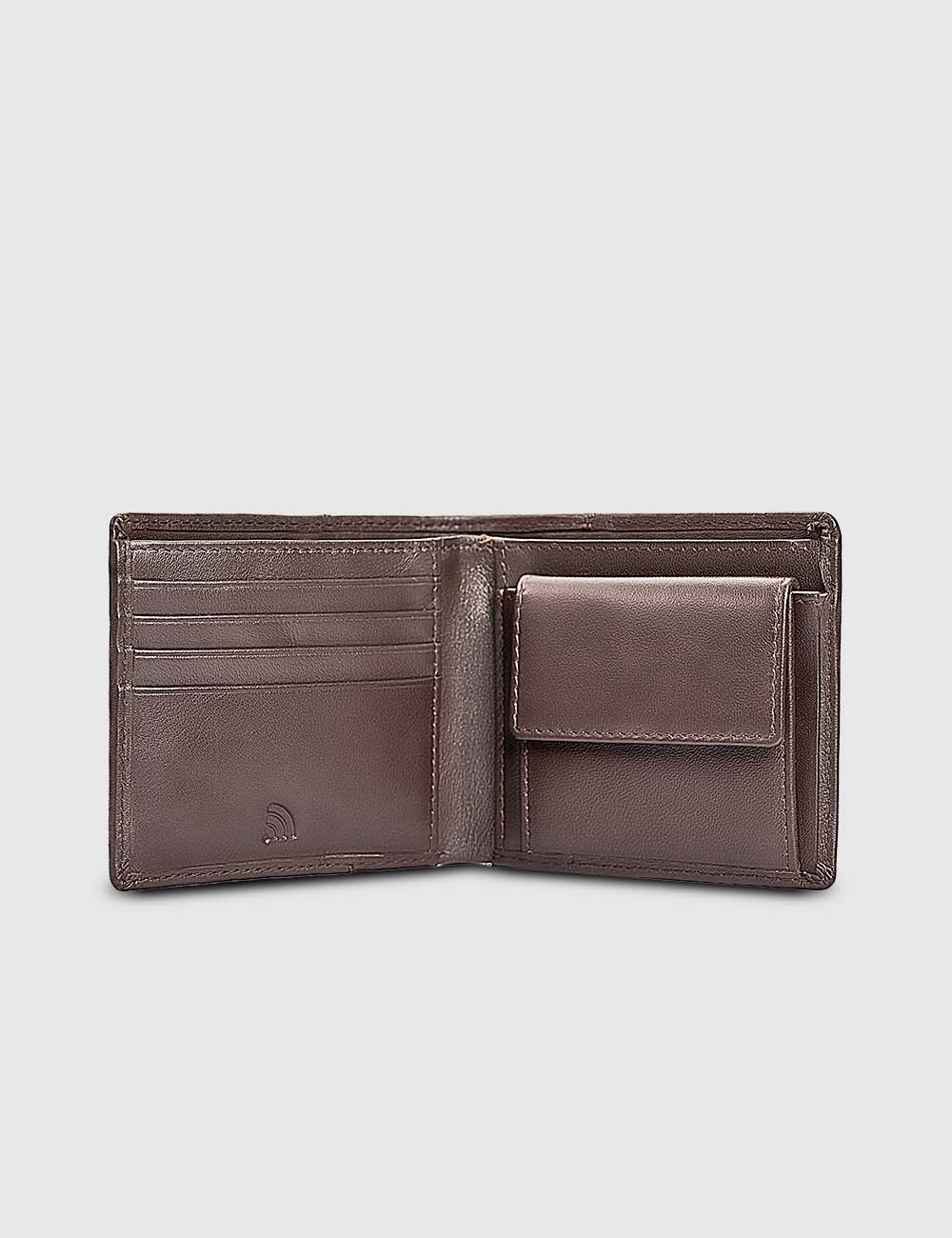 Men's Wallet, Brown, large, image 4