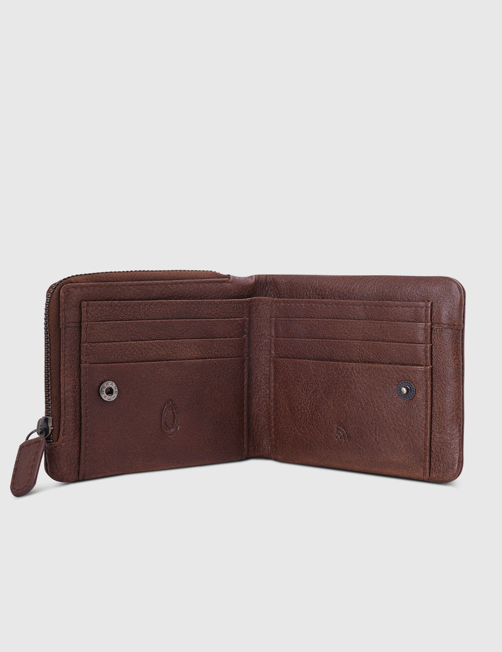 Men's Wallet, Brown, large, image 3