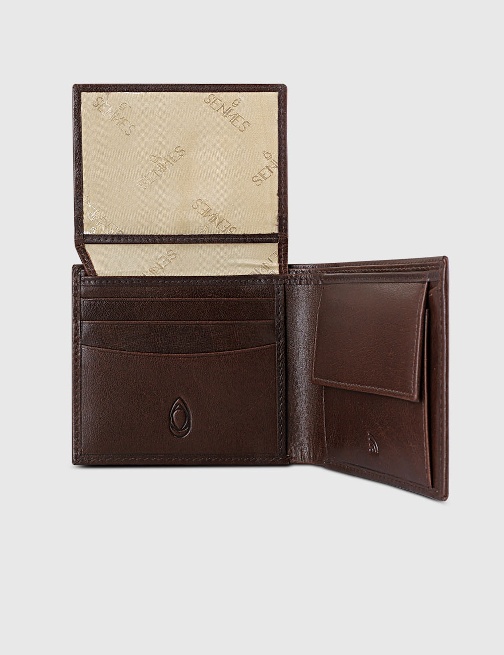 Men's Wallet, Brown, large, image 4