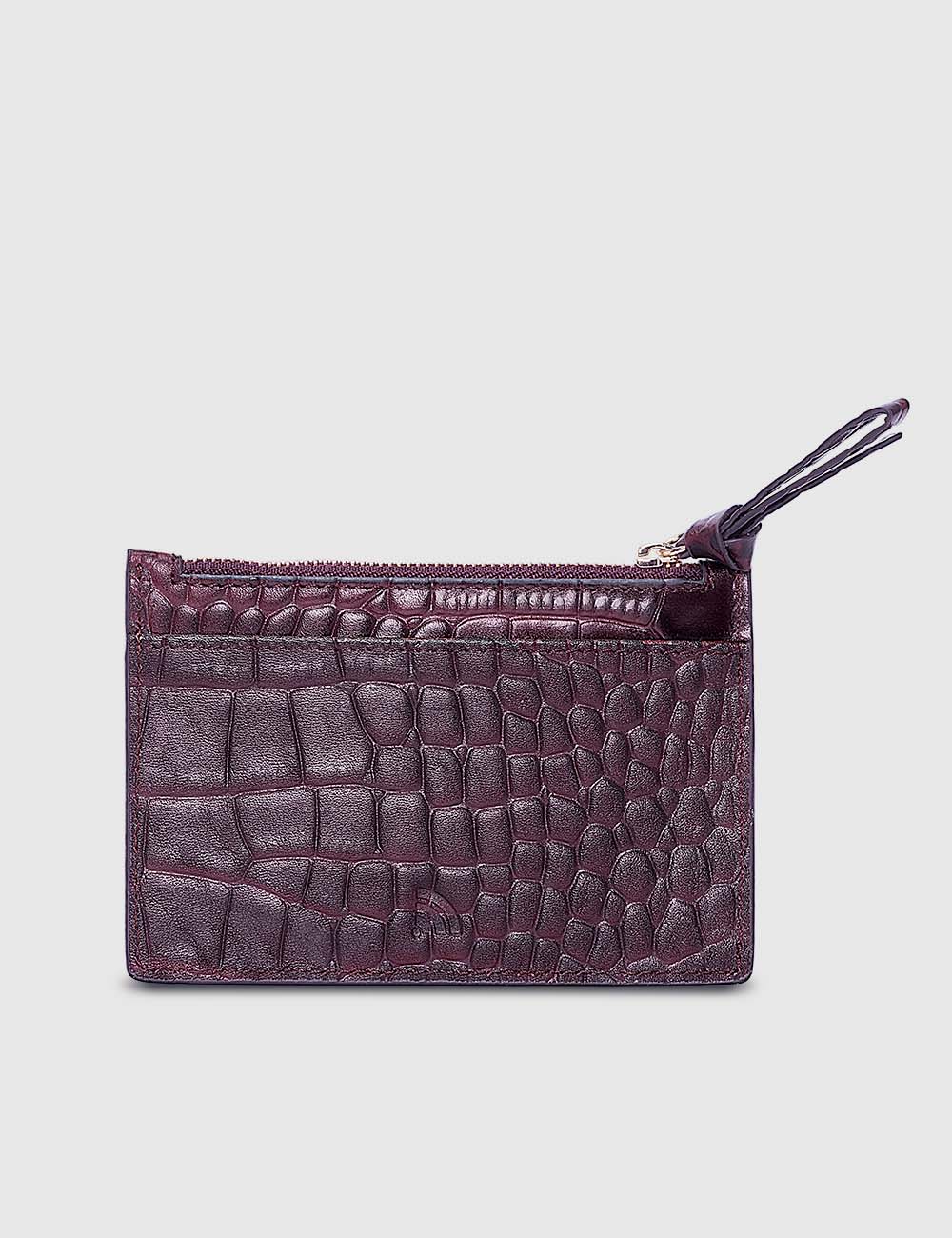 Card Case, Burgundy, large, image 2
