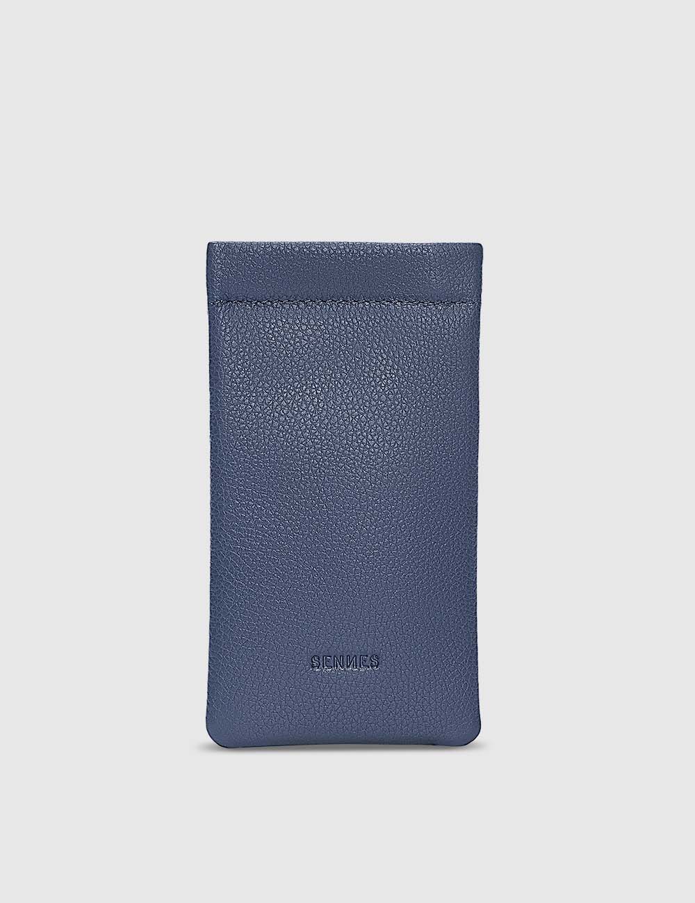 Spectacle Case, Navy, large, image 1