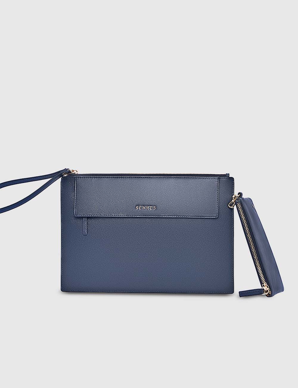 Tab Cover and Pouch, Navy, large, image 2