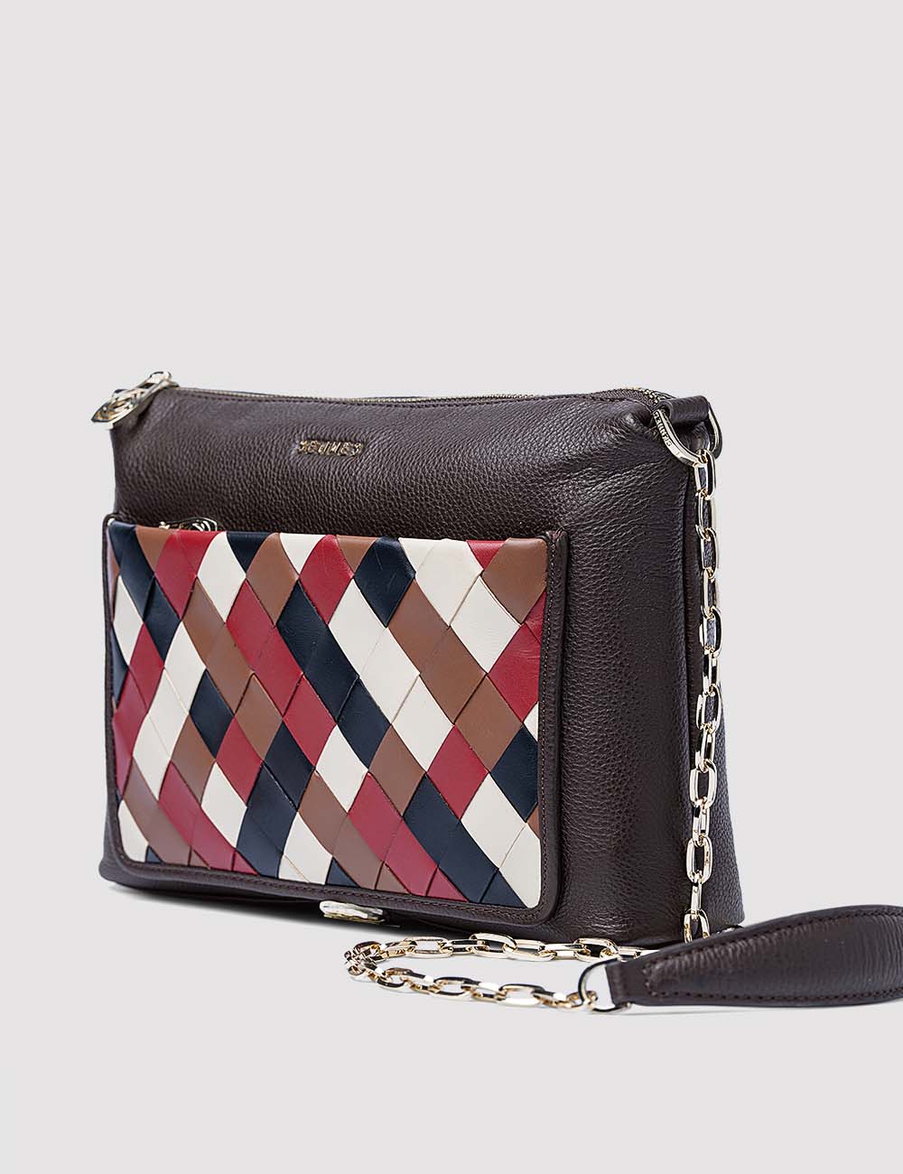 Aria Sling Bag, Dark Brown, large, image 4