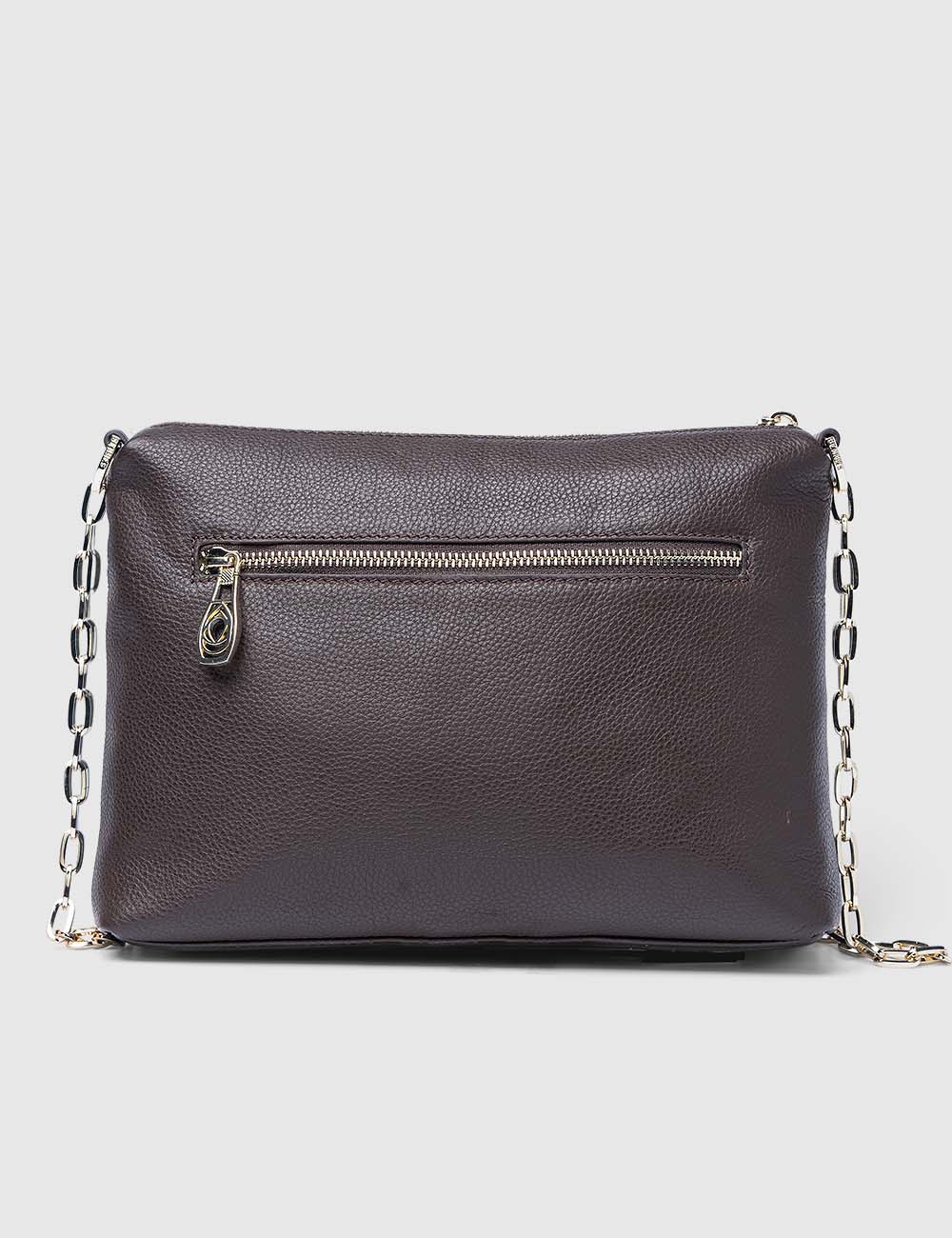 Aria Sling Bag, Dark Brown, large, image 6