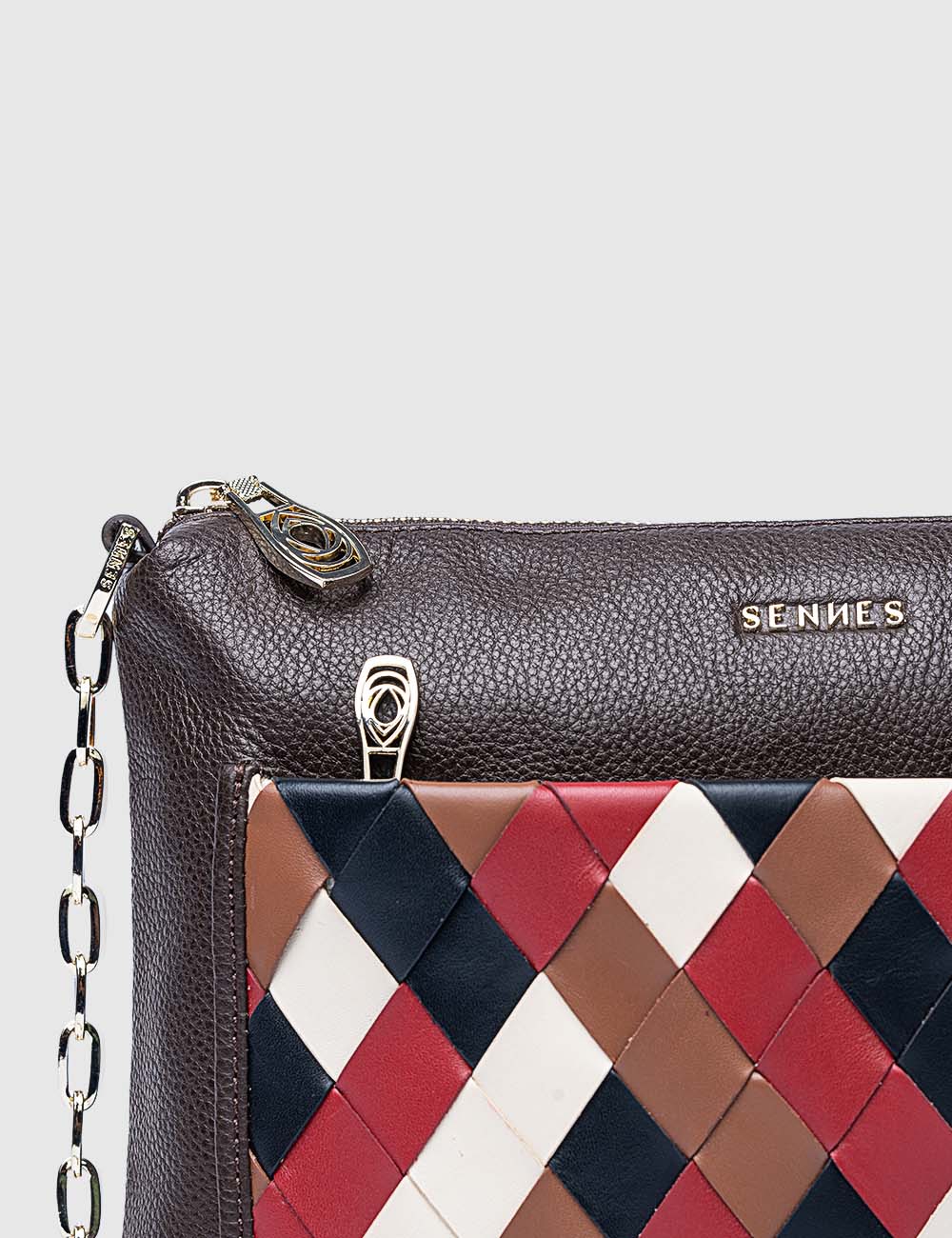 Aria Sling Bag, Dark Brown, large, image 7