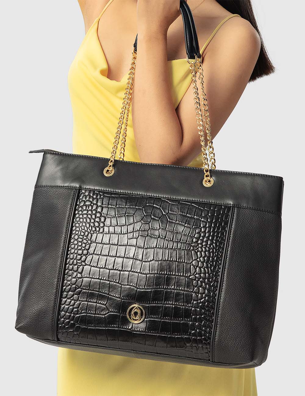 Grazioso Tote Bag, Black, large, image 5