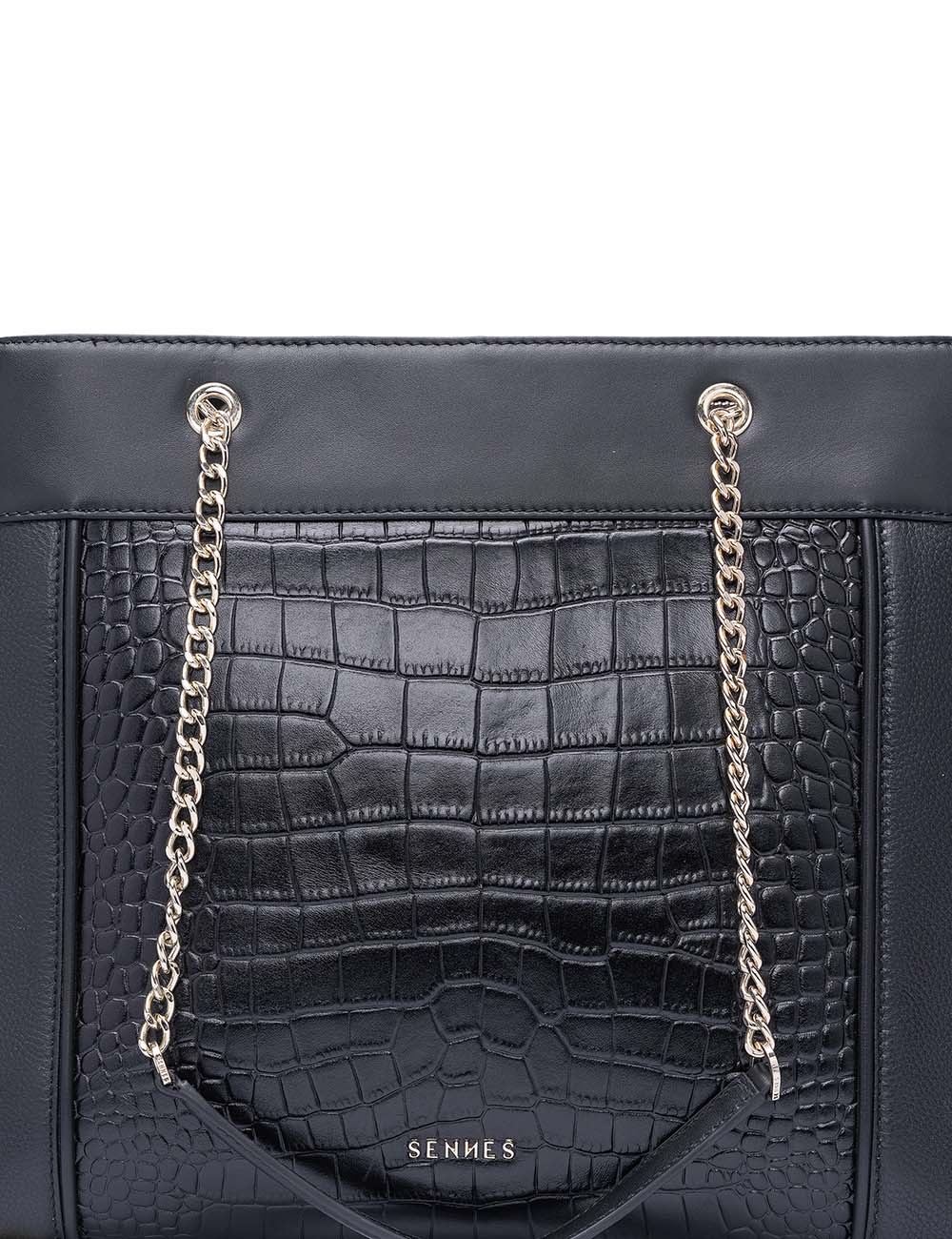 Grazioso Tote Bag, Black, large, image 6