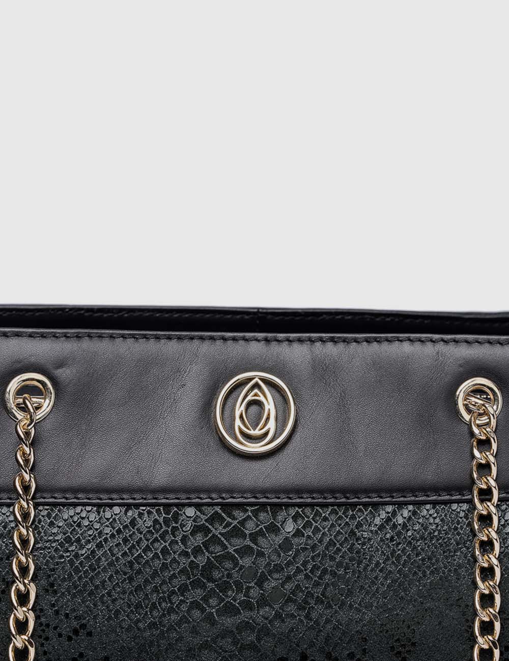 Grazioso Tote Bag, Etrograiny Black, large, image 7