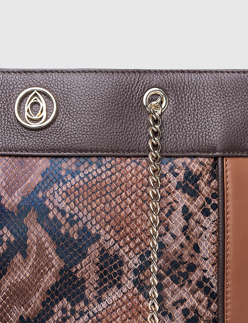 Grazioso Tote Bag, Etrograiny  Brown, large, image 6