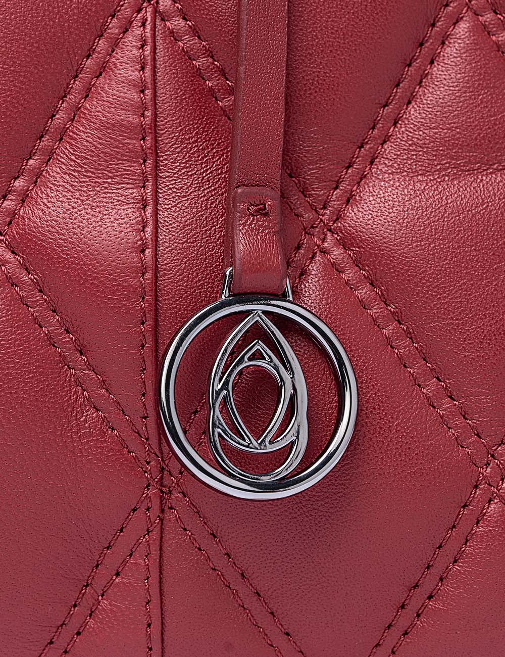 Grazia Tote Bag, Red, large, image 8