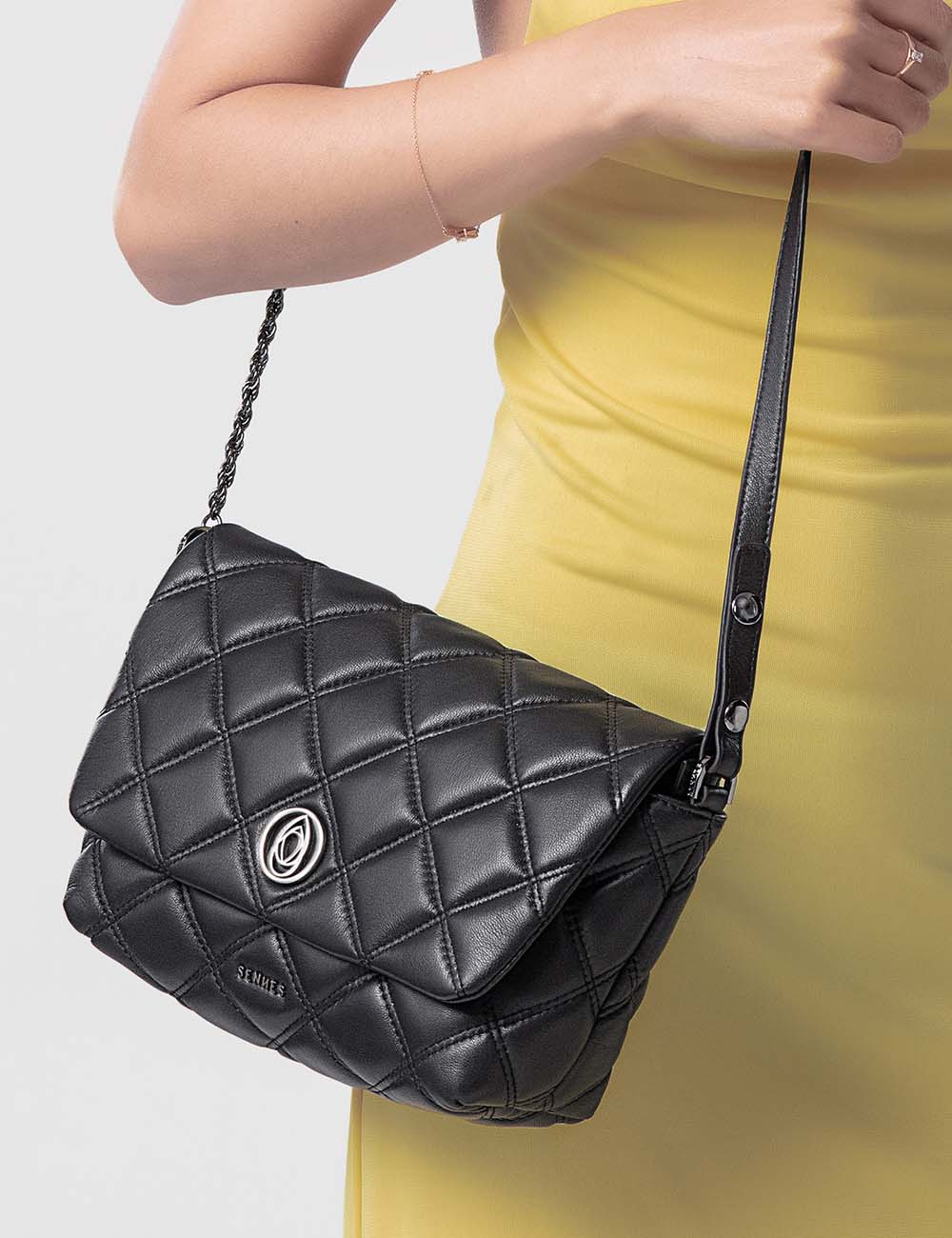 Vivace Sling Bag, Black, large, image 5