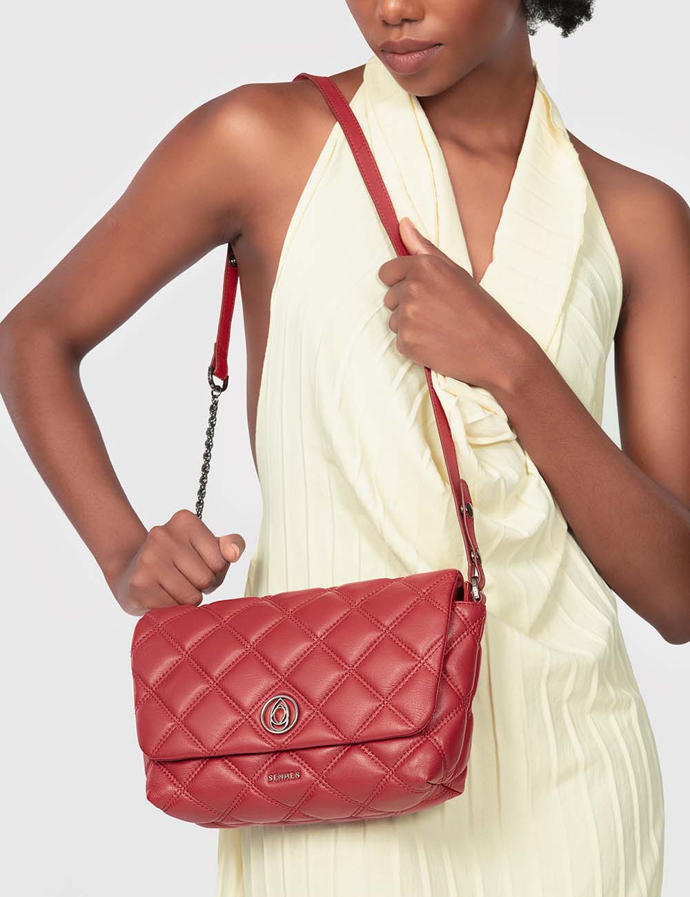 Vivace Sling Bag, Red, large, image 5