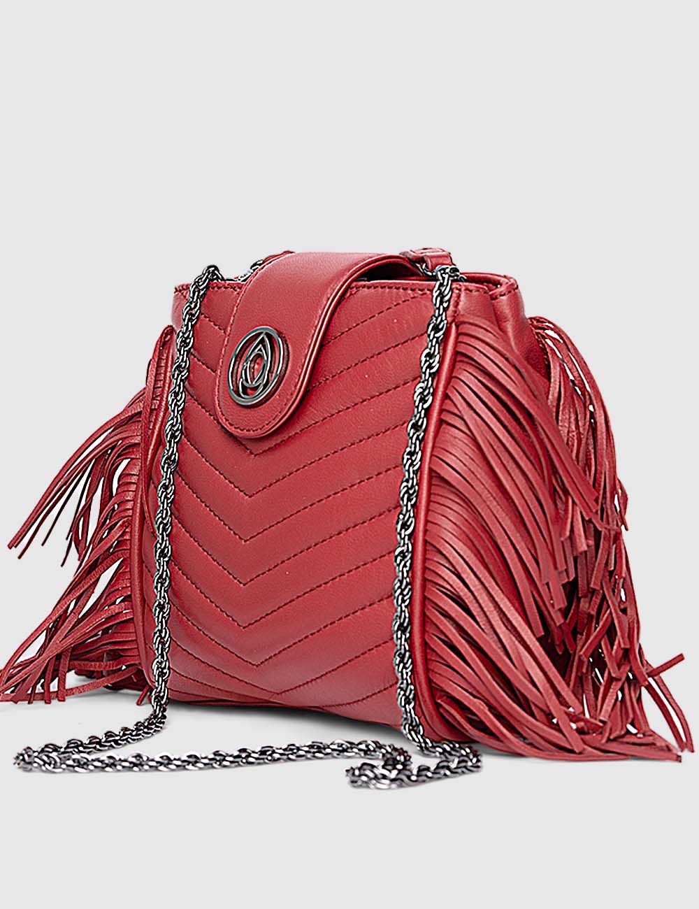 Diva Crossbody Bag, Red, large, image 2