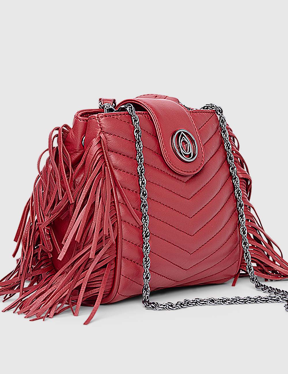 Diva Crossbody Bag, Red, large, image 4