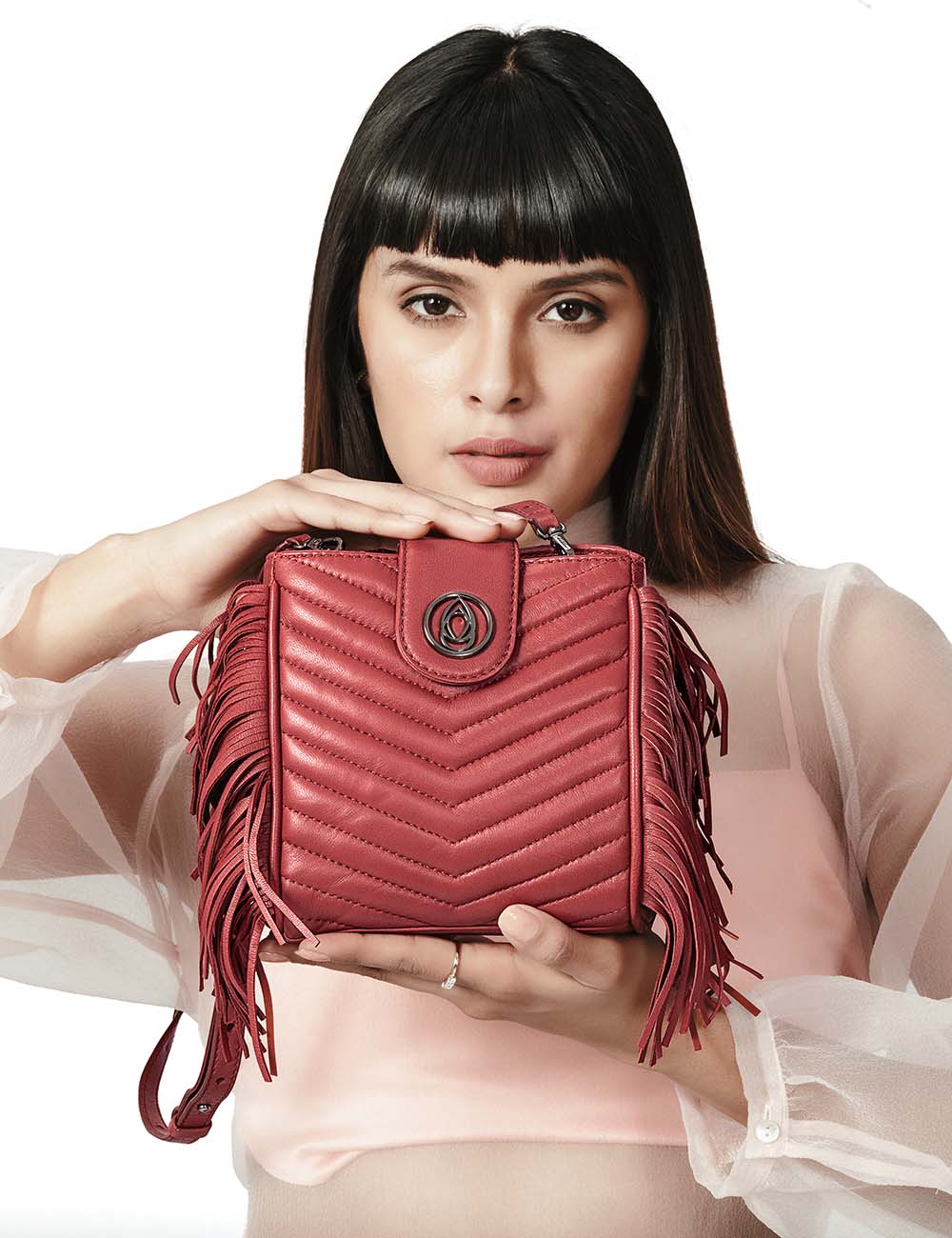 Diva Crossbody Bag, Red, large, image 5