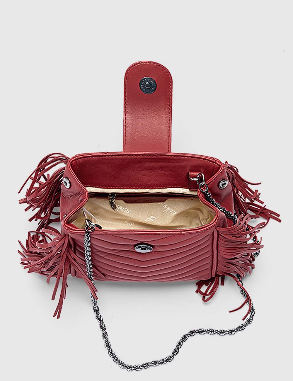 Diva Crossbody Bag, Red, large, image 9