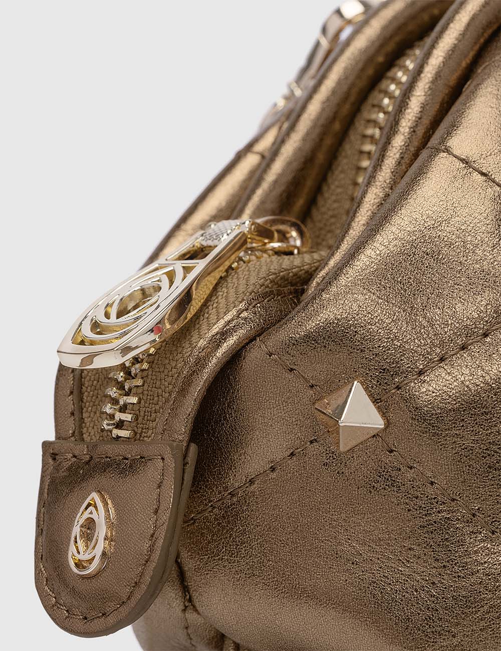 Fiesta Sling Bag, Gold, large, image 6