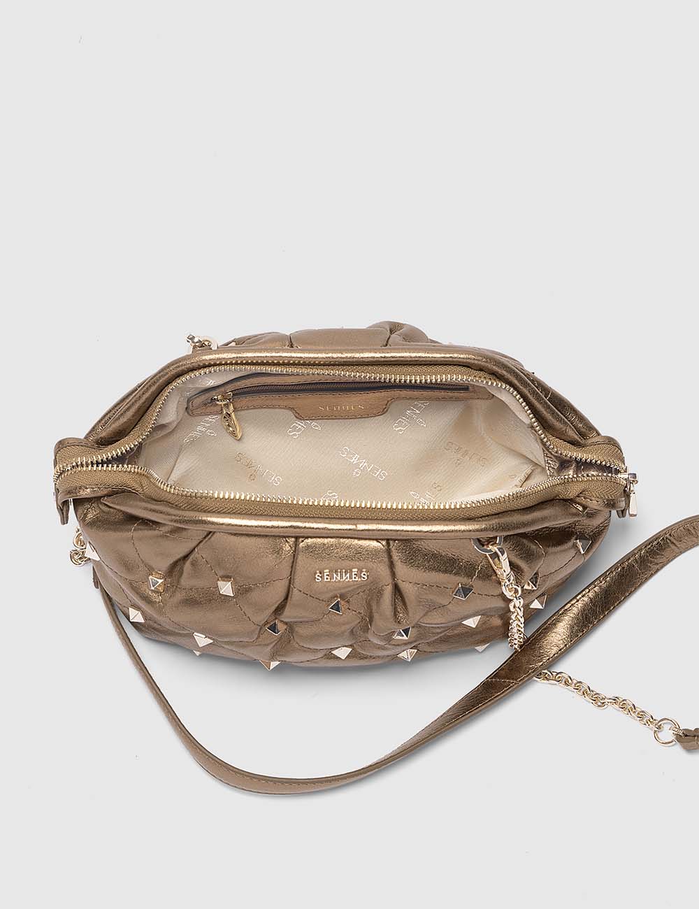 Fiesta Sling Bag, Gold, large, image 8