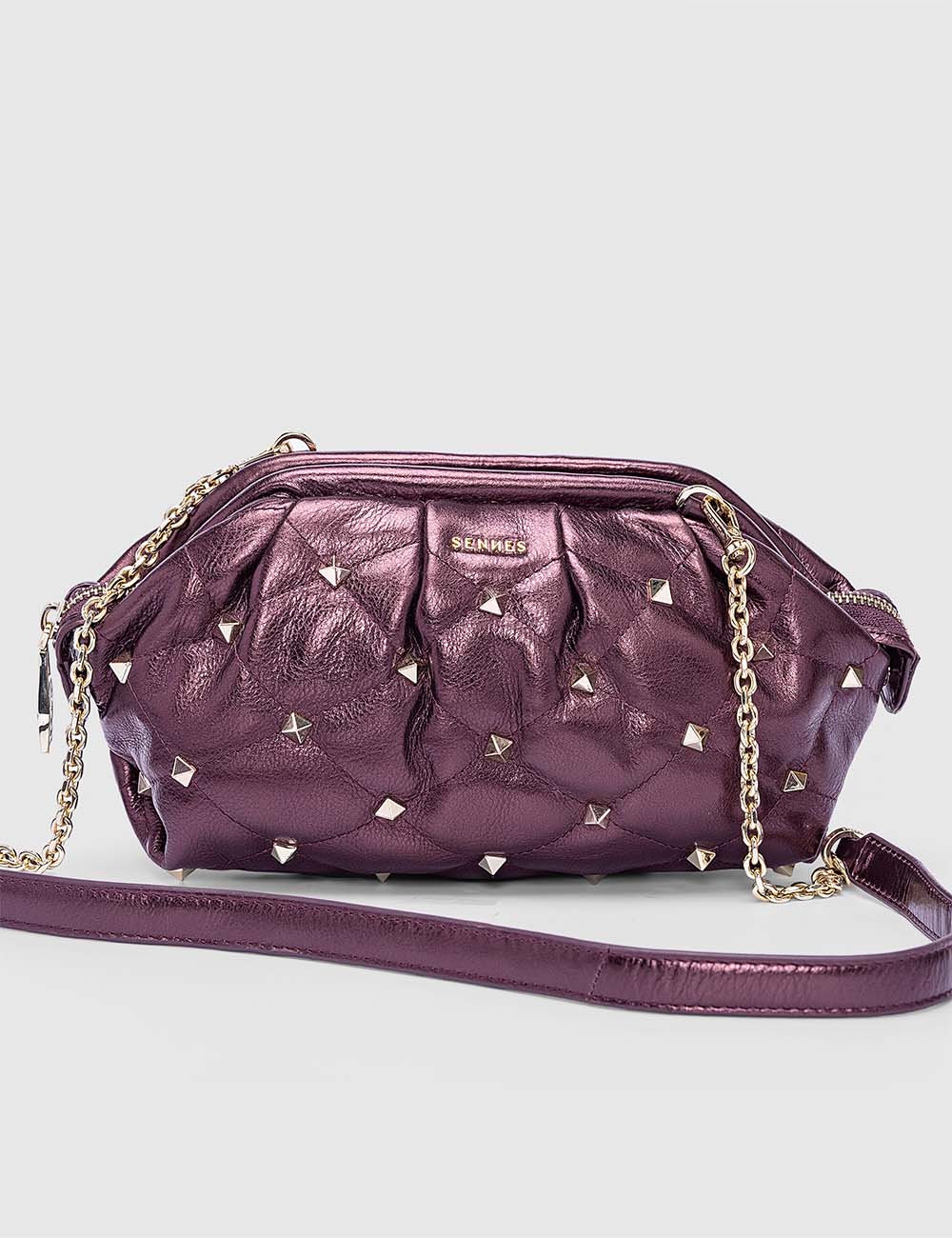 Fiesta Sling Bag, Dark Purple, large, image 1